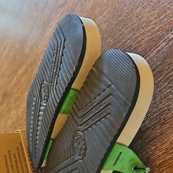 Mephisto Idelya Sandals, Lime Green, Size 41 - Picture 5 of 8